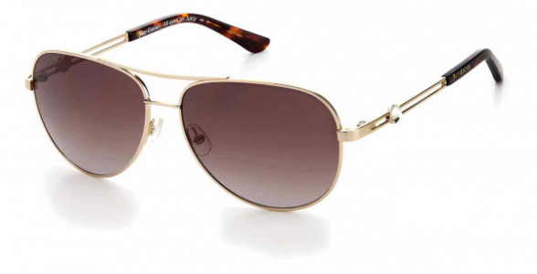 Juicy Couture JU 616/G/S Sunglasses, 03YG LIGHT GOLD