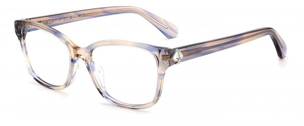 Kate Spade REILLY/G Eyeglasses, 03XJ BLUE GREY HORN