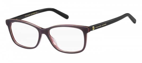 Marc Jacobs MARC 558 Eyeglasses, 07QY GREY BURGUNDY