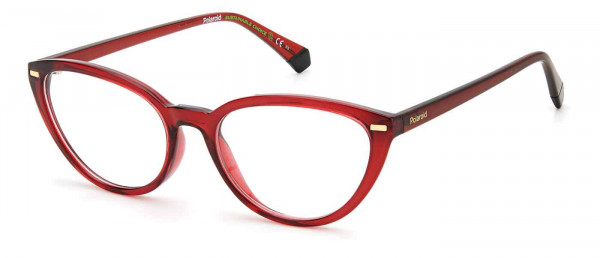 Polaroid Core PLD D432 Eyeglasses, 0C9A RED