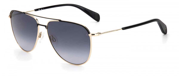 rag & bone RNB1050/G/S Sunglasses, 0RHL GOLD BLACK