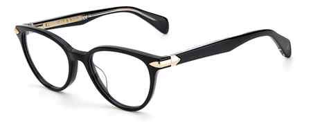 rag & bone RNB3040 Eyeglasses, 0807 BLACK
