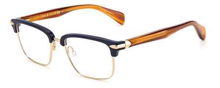rag & bone RNB7038/G Eyeglasses, 0S9W BLUE BRWN