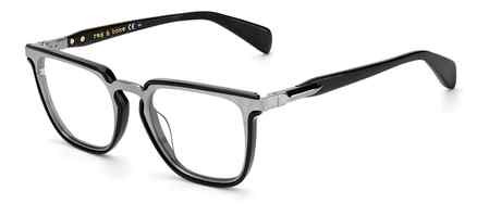 rag & bone RNB7039 Eyeglasses, 0ANS BLACK RUTHENIUM