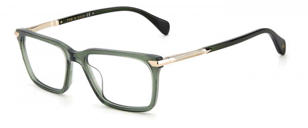 rag & bone RNB7043 Eyeglasses, 01ED GREEN