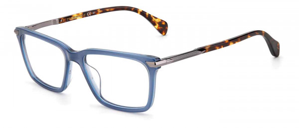 rag & bone RNB7043 Eyeglasses, 0PJP BLUE