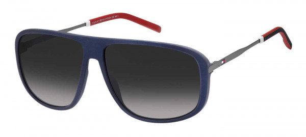Tommy Hilfiger TH 1802/S Sunglasses, 0FLL MATTE BLUE