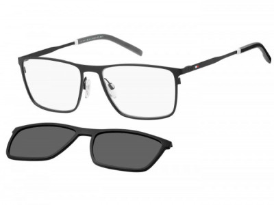 Tommy Hilfiger TH 1803/CS Sunglasses, 0003 MATTE BLACK
