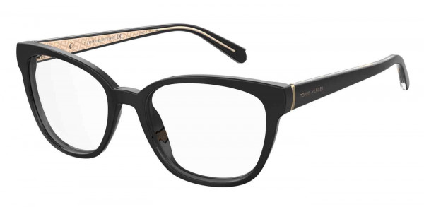 Tommy Hilfiger TH 1840 Eyeglasses, 0807 BLACK