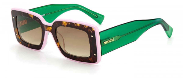 Missoni MIS 0041/S Sunglasses, 0PHW HAVANA GREEN