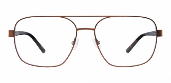 Claiborne CB 263 Eyeglasses, 0TUI LT BROWN