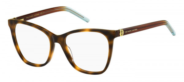 Marc Jacobs MARC 600 Eyeglasses, 0ISK HAVANA AZURE