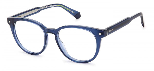 Polaroid Core PLD D445 Eyeglasses, 0ZX9 BLUE AZURE