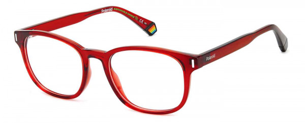 Polaroid Core PLD D453 Eyeglasses, 0C9A RED