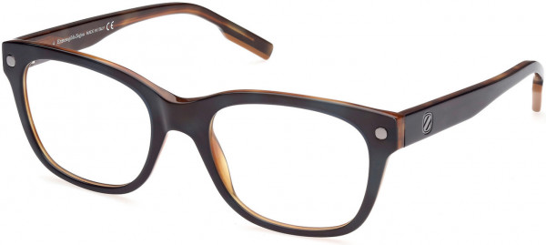 Ermenegildo Zegna EZ5230 Eyeglasses, 096 - Shiny Dark Green
