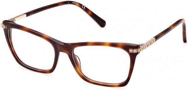 Swarovski SK5426 Eyeglasses, 052 - Dark Havana