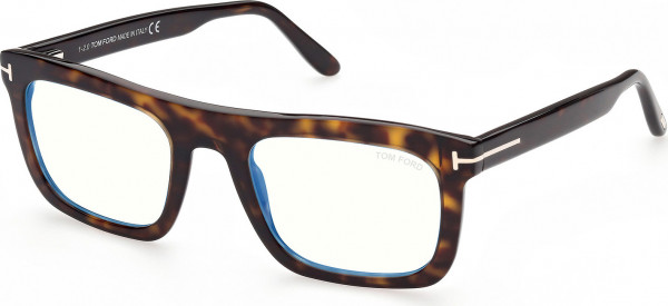 Tom Ford FT5757-B Eyeglasses, 052 - Dark Havana / Dark Havana