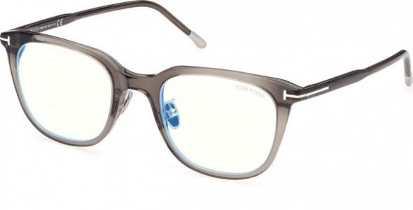 Tom Ford FT5776-D-B Eyeglasses, 020 - Shiny Grey / Shiny Grey