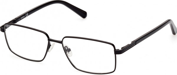 Guess GU50061 Eyeglasses, 002 - Matte Black / Matte Black