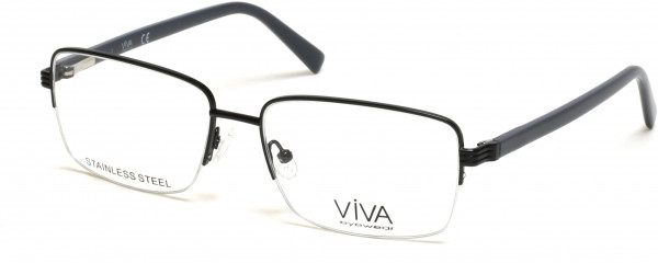 Viva VV4049 Eyeglasses, 001 - Shiny Black