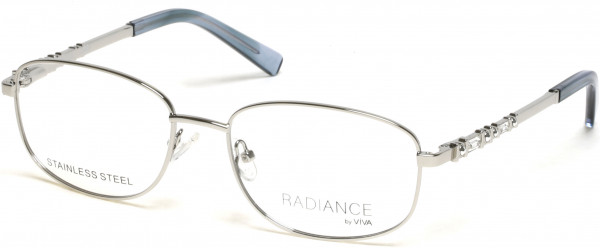 Viva VV8019 Eyeglasses, 010 - Shiny Light Nickeltin