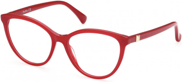 Max Mara MM5024 Eyeglasses, 066 - Shiny Red