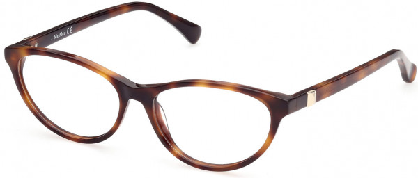 Max Mara MM5025 Eyeglasses, 052 - Dark Havana
