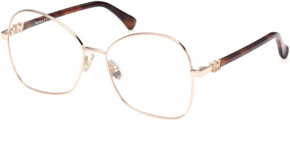 Max Mara MM5033 Eyeglasses, 028 - Shiny Rose Gold