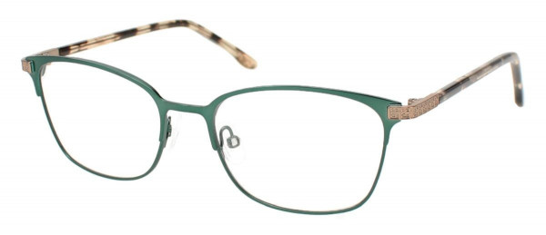 BCBGMAXAZRIA ANNALISE Eyeglasses, Green