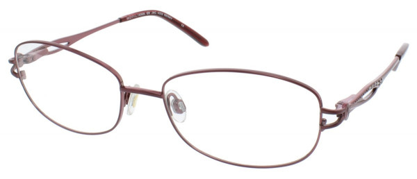 Jessica McClintock JMC 4332 Eyeglasses, Berry