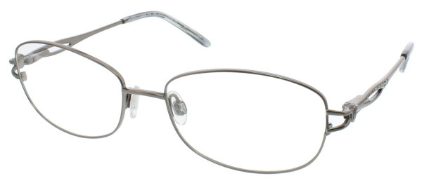 Jessica McClintock JMC 4332 Eyeglasses, Gunmetal