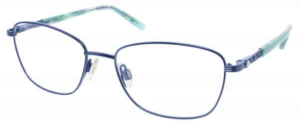 Jessica McClintock JMC 4335 Eyeglasses, Blue Navy