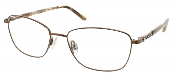 Jessica McClintock JMC 4335 Eyeglasses, Brown