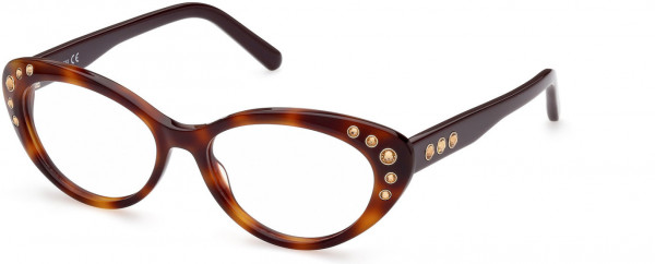 Swarovski SK5429 Eyeglasses, 052 - Dark Havana
