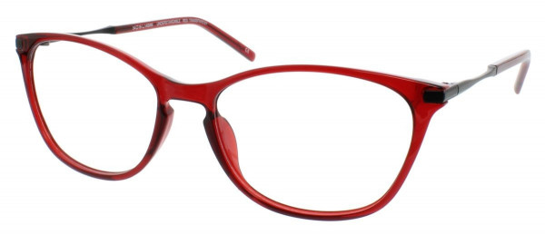 Aspire UNDERSTANDABLE Eyeglasses, Red Transparent