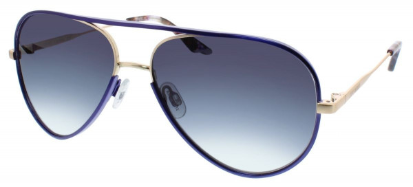 Steve Madden BRESLIN Sunglasses, Purple Gold