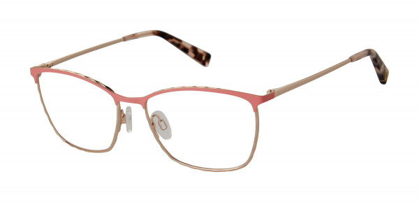 Brendel 902350 Eyeglasses, Coral/ Gold - 52 (COR)