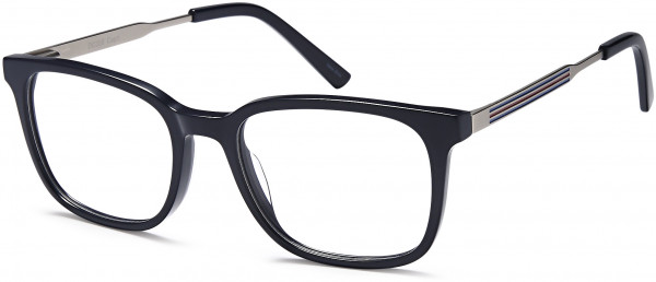 Di Caprio DC358 Eyeglasses, Blue Red