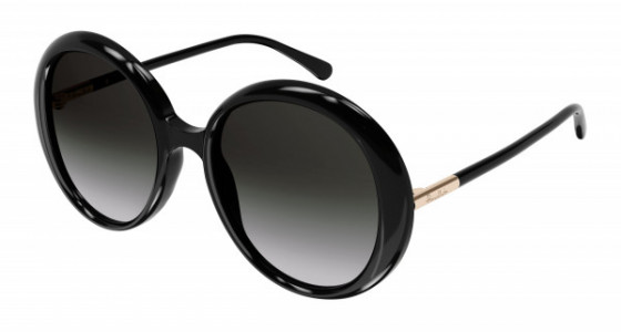Pomellato PM0111S Sunglasses, 001 - BLACK with GREY lenses