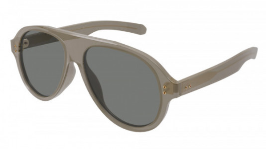 Brioni BR0100S Sunglasses, 003 - BROWN with GREY lenses