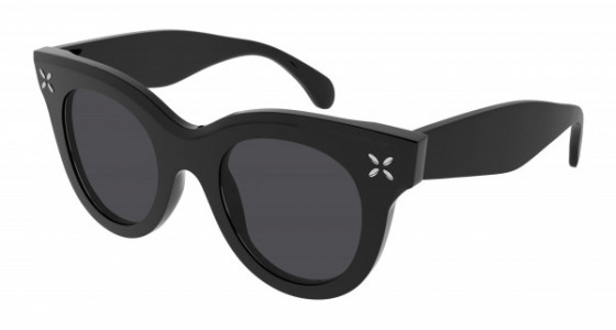 Azzedine Alaïa AA0055S Sunglasses, 001 - BLACK with GREY lenses