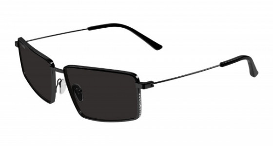 Balenciaga BB0195S Sunglasses, 001 - BLACK with GREY lenses
