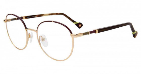 Yalea VYA013L Eyeglasses, Burgundy