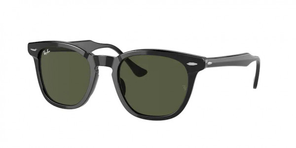 Ray-Ban RB2298F HAWKEYE Sunglasses, 901/31 HAWKEYE BLACK GREEN (BLACK)