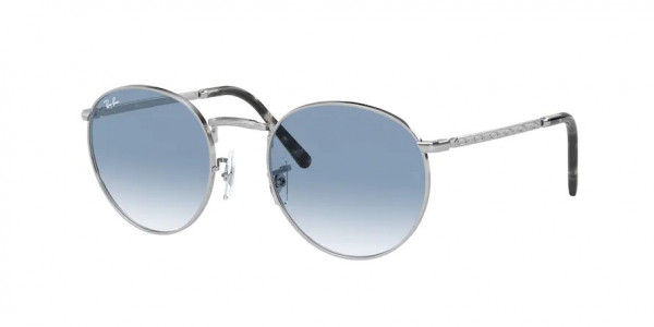 Ray-Ban RB3637 NEW ROUND Sunglasses, 003/3F NEW ROUND SILVER CLEAR GRADIEN (SILVER)