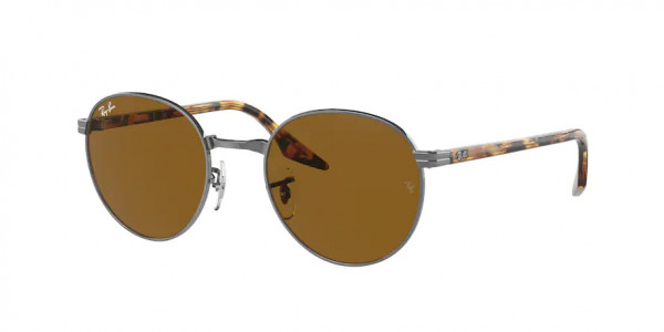 Ray-Ban RB3691 Sunglasses, 004/33 GUNMETAL BROWN (GREY)