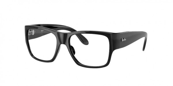 Ray-Ban Junior RY9287V JUNIOR WAYFARER NOMAD Eyeglasses, 3542 BLACK (BLACK)