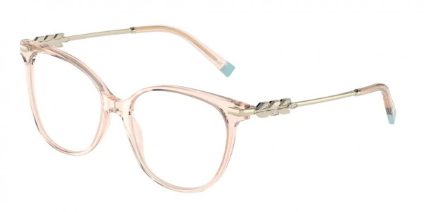 Tiffany & Co. TF2220B Eyeglasses, 8337 NUDE TRANSPARENT (PINK)