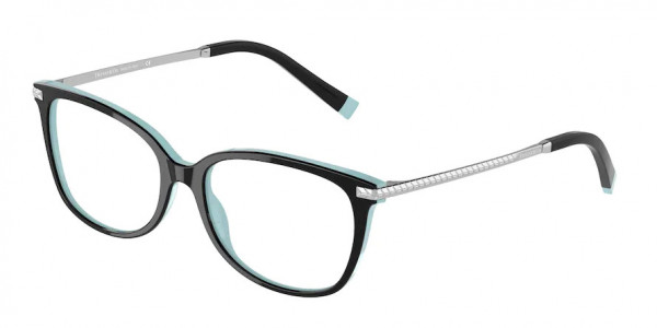 Tiffany & Co. TF2221 Eyeglasses, 8055 BLACK ON TIFFANY BLUE (BLACK)