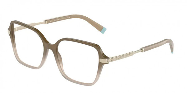 Tiffany & Co. TF2222 Eyeglasses, 8348 OPAL BEIGE GRADIENT (BROWN)